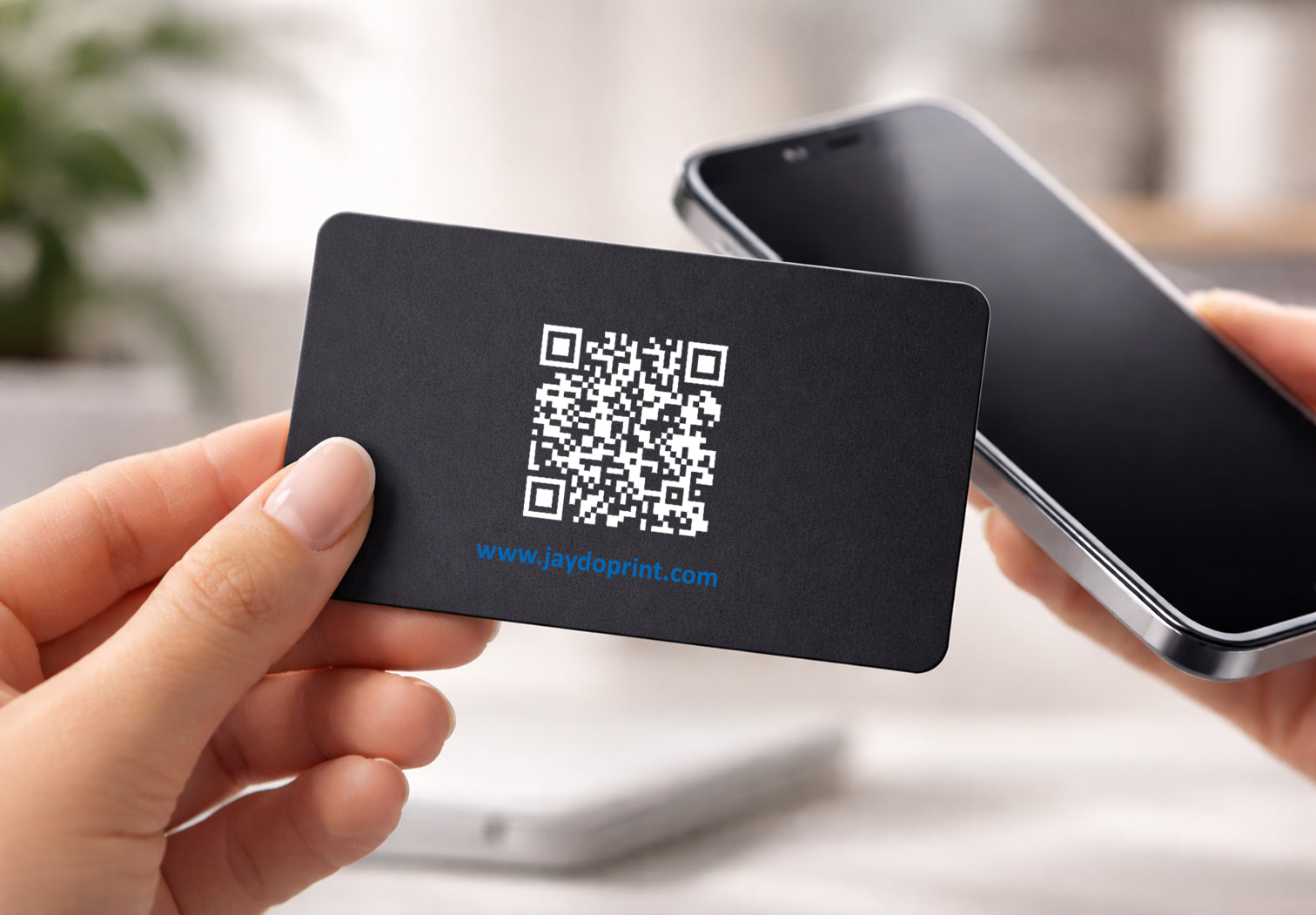 2-Sided All-in-One NFC Card + Google Review QR