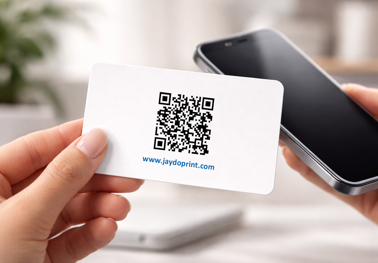 2-Sided All-in-One NFC Card + Google Review QR