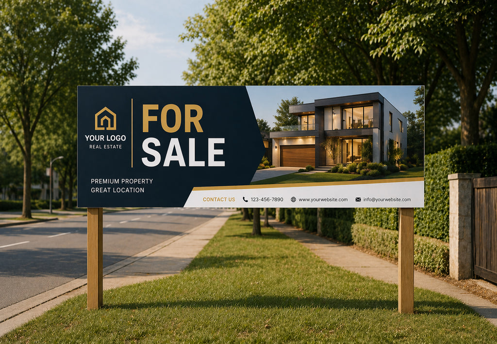 Coroplast sign