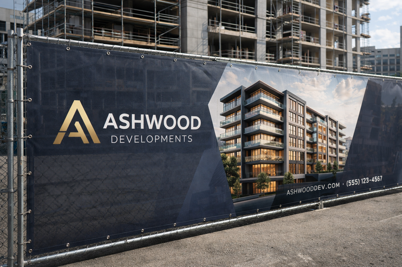 Fence Branding and Banner