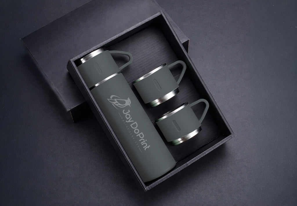 Vacuum Flask Set with custom logo