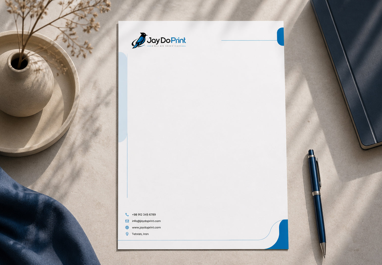 Letterhead ( regular paper)
