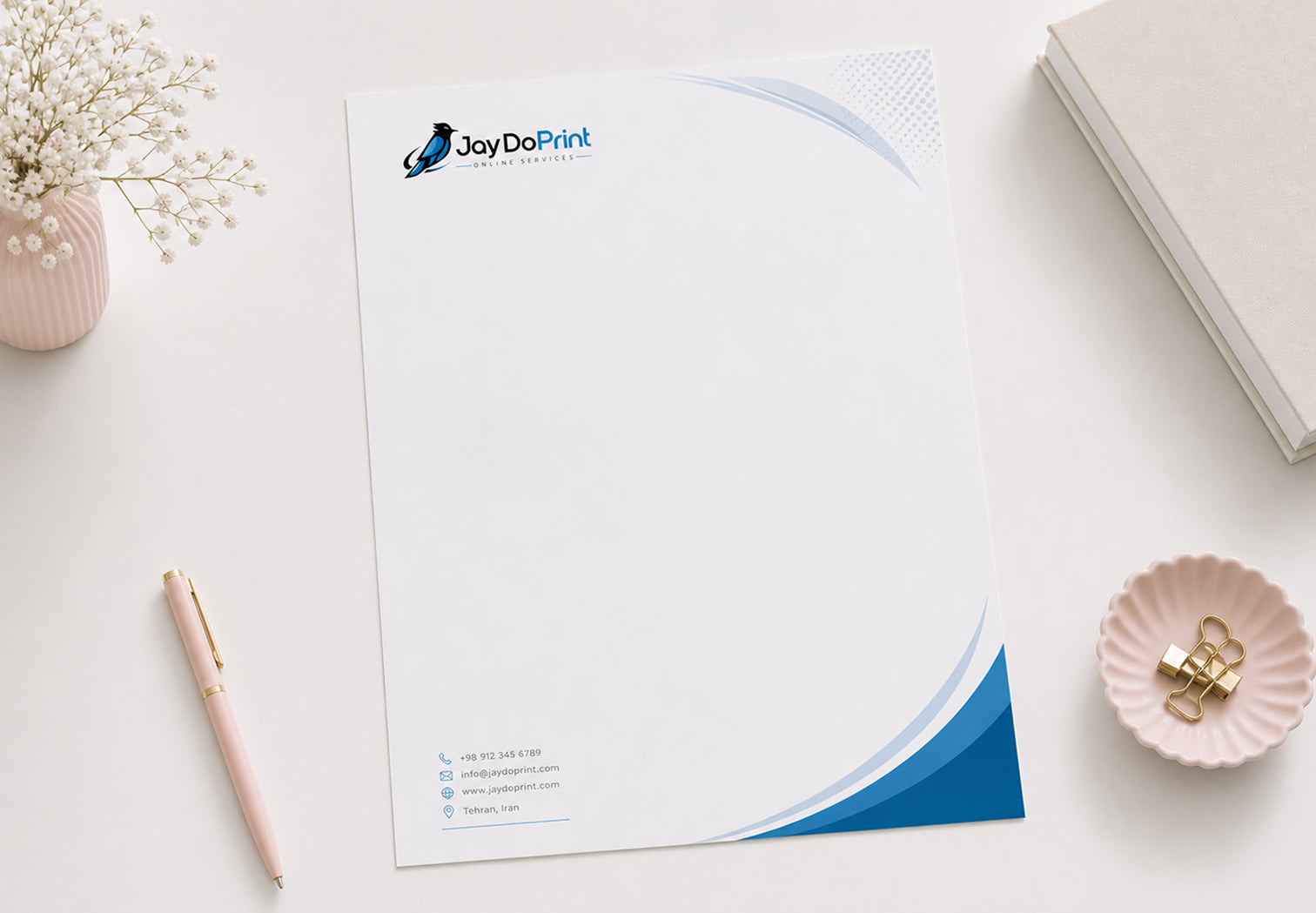 Letterhead ( regular paper)